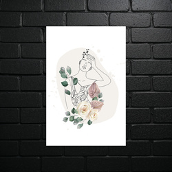 Kobieca Harmonia w Pastelach - błyszczący brokat