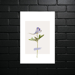 Delicate Spring Blossom - Metallic Elegance - shiny glitter