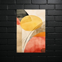 Harmonic Spectrum - Geometric Abstract Composition - shiny glitter