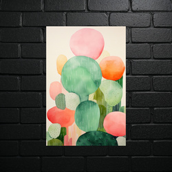 Bajeczna Sfera - Abstrakcyjny Taniec Barw - błyszczący brokat