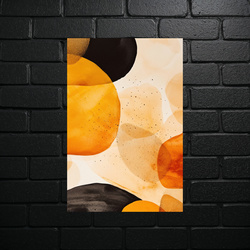 Orange Abstract Harmony