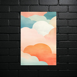 Cloudy Dream - Pastel Harmony - shiny glitter