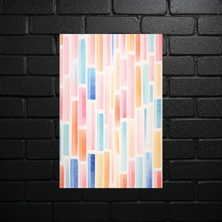 Pastel Geometry - Artistic Composition - shiny glitter