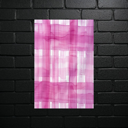 Pink Abstraction - Watercolor Dream - shiny glitter