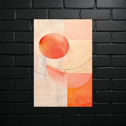 Geometric Dawn - Abstract Harmony - shiny glitter