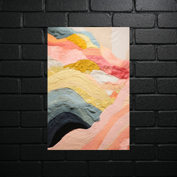 Waves of Abstract Horizons - shiny glitter