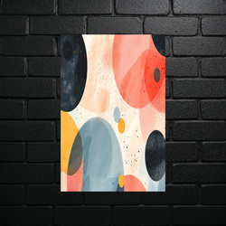 Abstract Color Harmony - shiny glitter