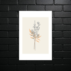 Delikatny Bukiet Natury - błyszczący brokat