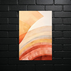 Pastel Harmony Sunrise - shiny glitter