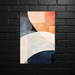 Geometryczny Spektrum Harmonii - błyszczący brokat