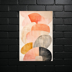 Abstrakcyjne Łuki Wschodu Słońca - błyszczący brokat