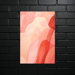 Rose Abstract in Half-Tones - shiny glitter