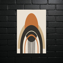 Geometryczna Harmonia Łuków - błyszczący brokat