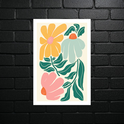 Pastel Garden Abstract