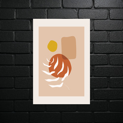 Abstract Sun Harmony - shiny glitter