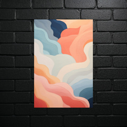 Pastel Waves Abstract