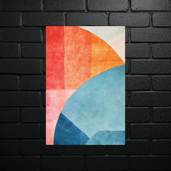 Geometric Sunrise Harmony