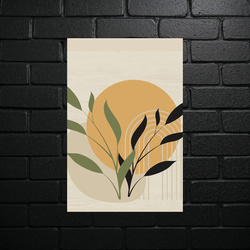 Golden Leaf Symphony - shiny glitter