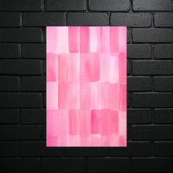 Pink Watercolor - Abstract Harmony - shiny glitter