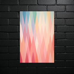 Pastel Geometry - shiny glitter