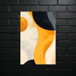 Golden Abstract Harmony