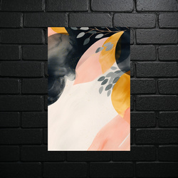 Pastelowa Harmonia w Złocie - błyszczący brokat