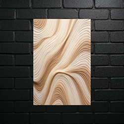 Piaskowa Harmonia - błyszczący brokat